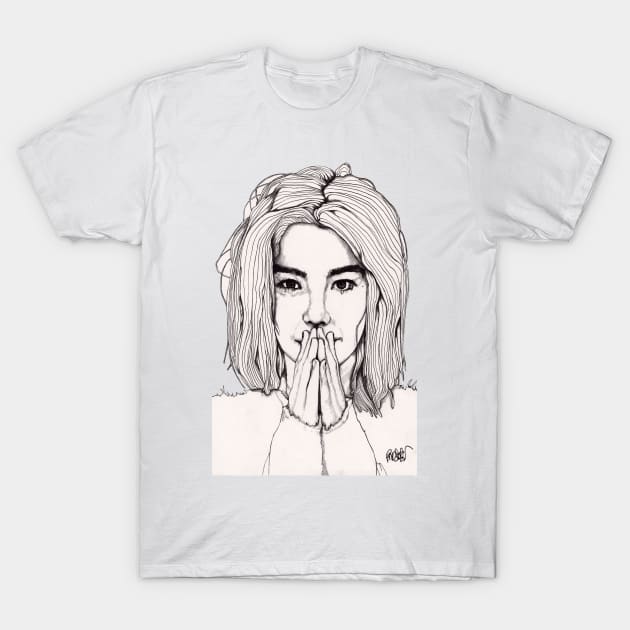 Bjork T-Shirt by paulnelsonesch